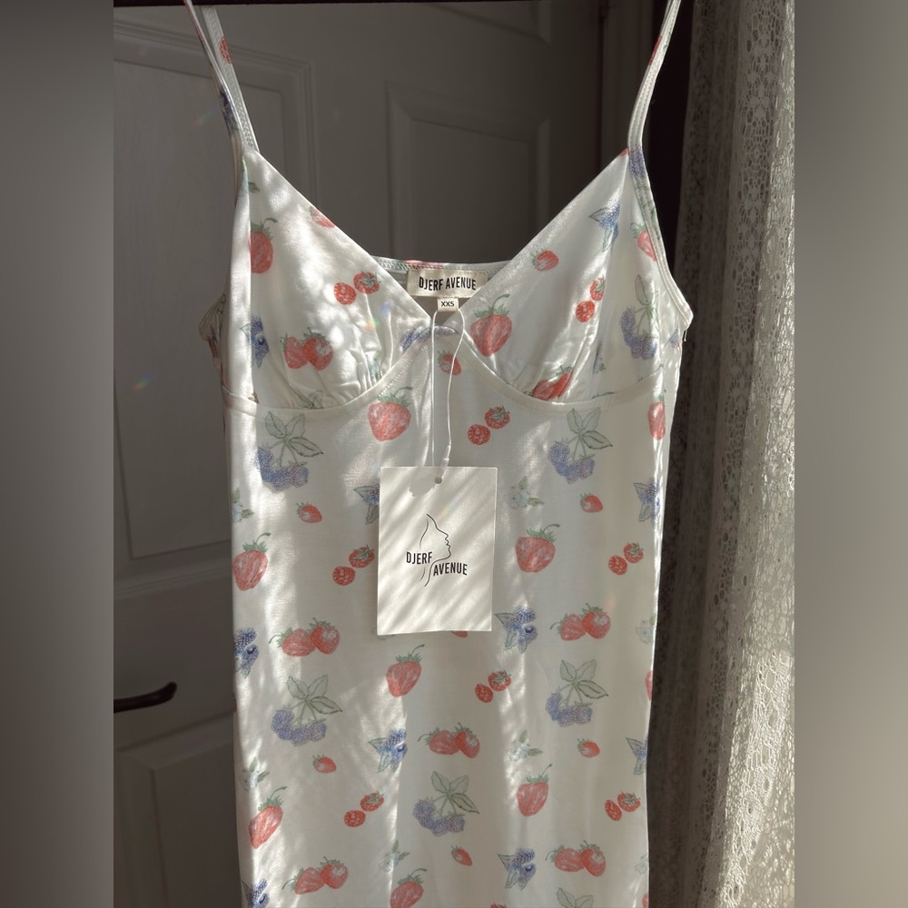 Djerf Avenue Summer Berries Dress | xxs